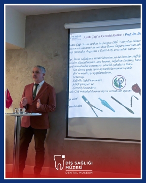 Prof. Dr. Daniş Baykan’dan Antik Çağ Cerrahisine Işık Tutan Sunum!