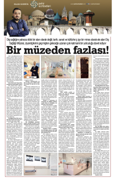 🦷 “Şehir Sohbetleri”nde Diş Sağlığına Kültürel Bir Bakış